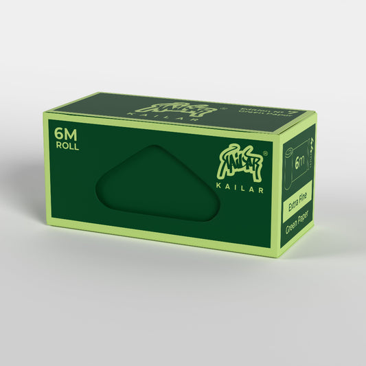 Kailar Rolls 6m - Grünes Papier