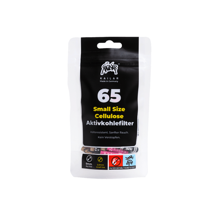 65er Mixed – Cellulose Aktivkohlefilter 6 mm