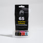 65 Cellulose Slim Aktivkohlefilter - Mixed