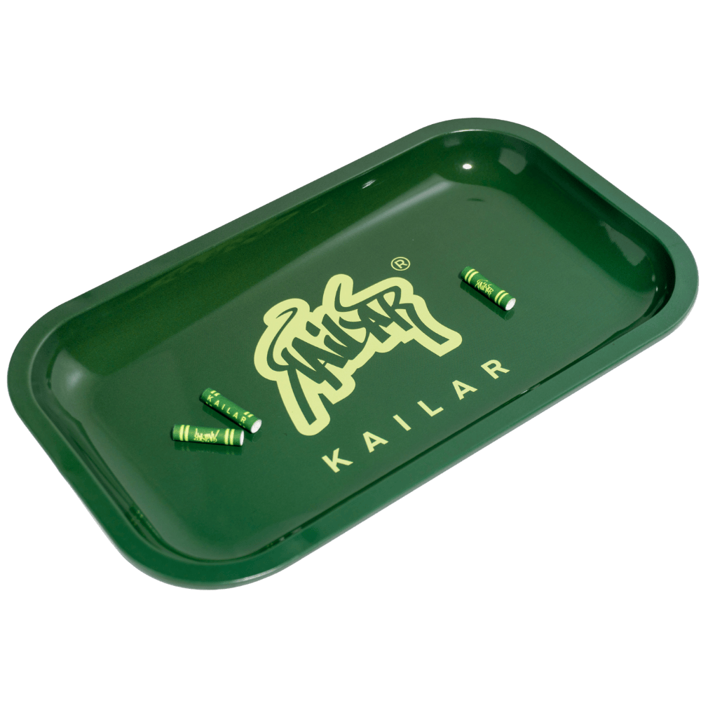 Kailar Rolling Tray 27 x 16,5 cm, plateau de mélange blanc
