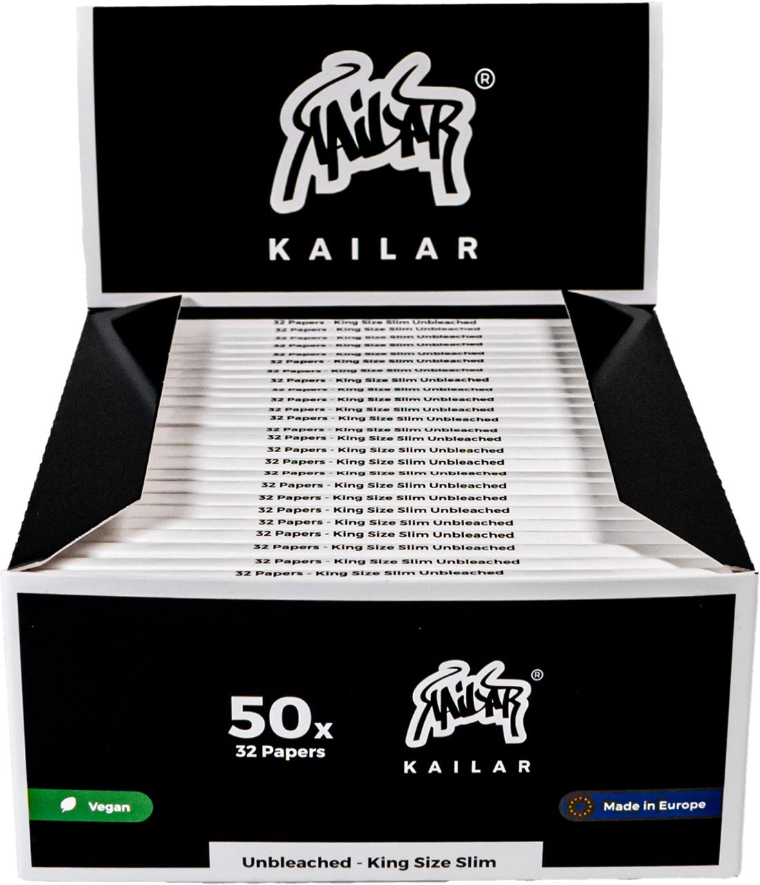 Kailar Unbleached King Size Slim Longpapes