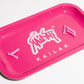 Kailar Rolling Tray Pink