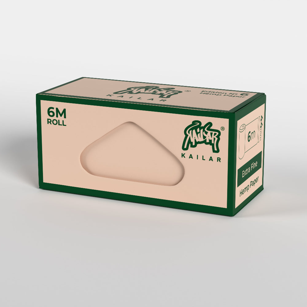 Kailar Rolls 6 m – Papier de chanvre