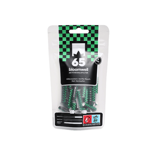 65 Cellulose Small Size Soft Aktivkohlefilter - Kailar x Bloomwell