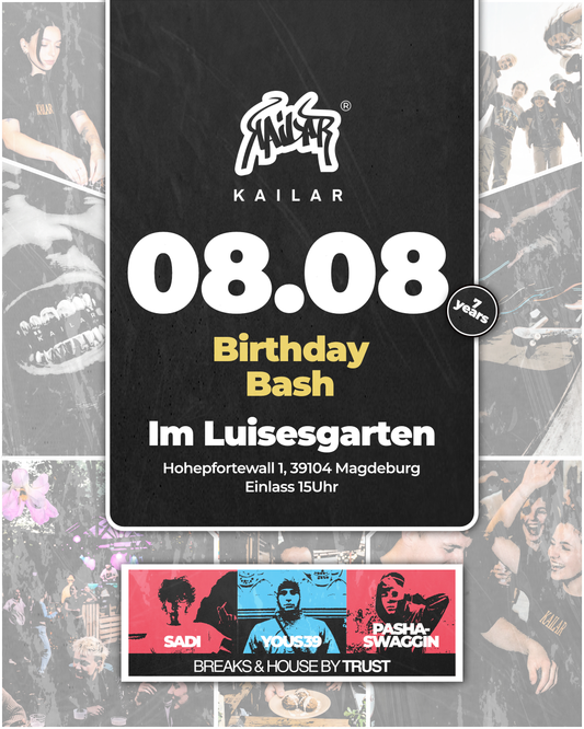 8.8. Bday Bash Ticket